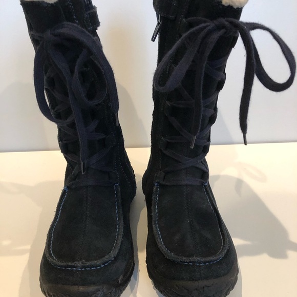 Kids Naturino NEW in box Sz 12 Navy Shearling - Picture 2 of 7